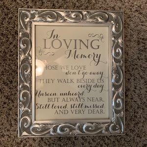 In Loving Memory Sign
